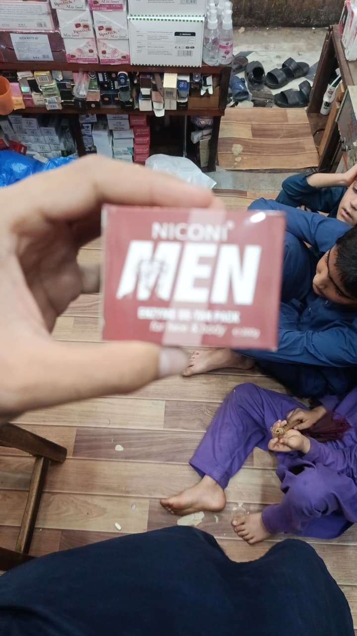 Niconi Men Enzyme De-Tan Cream | Tan Removal, Brightening & Deep Cleansing for Men