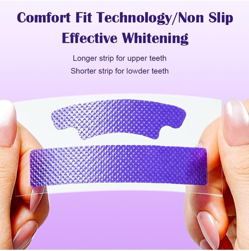 Purple Teeth Whitening Strips. 100% Original Product