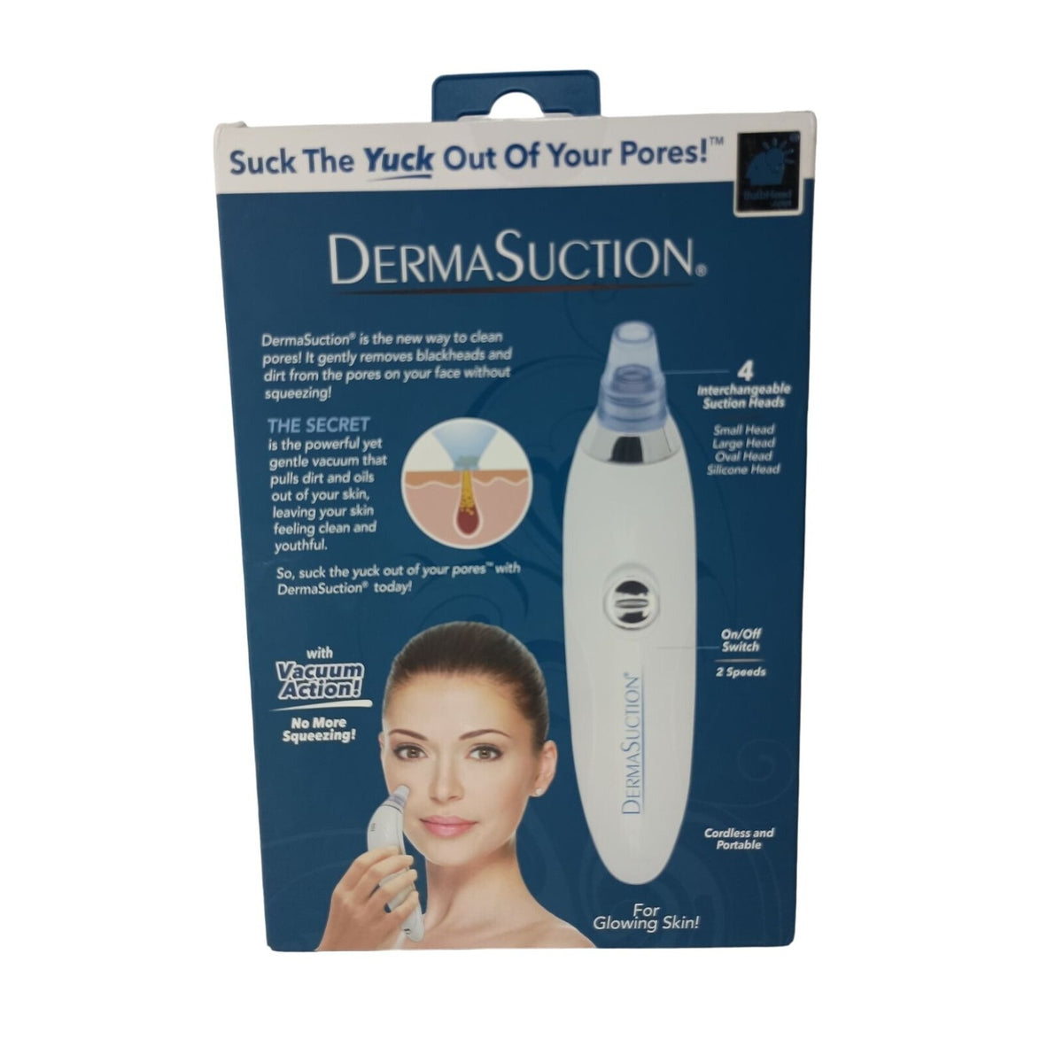 Derma Suction Vacuum Blackhead Remover Pore Cleaner